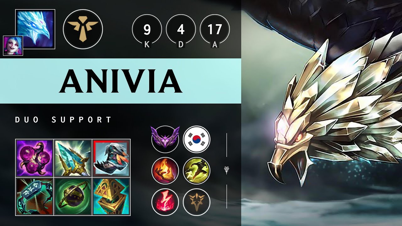 Anivia Support vs Thresh - KR Master Patch 25.06