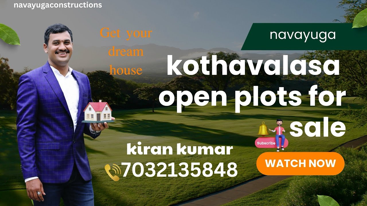 Best Investment in 2026? KOTHAVALASA Open Plots Near Visakhapatnam