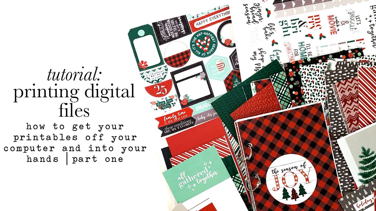 Hybrid Tutorial | Printing Cards & Paper