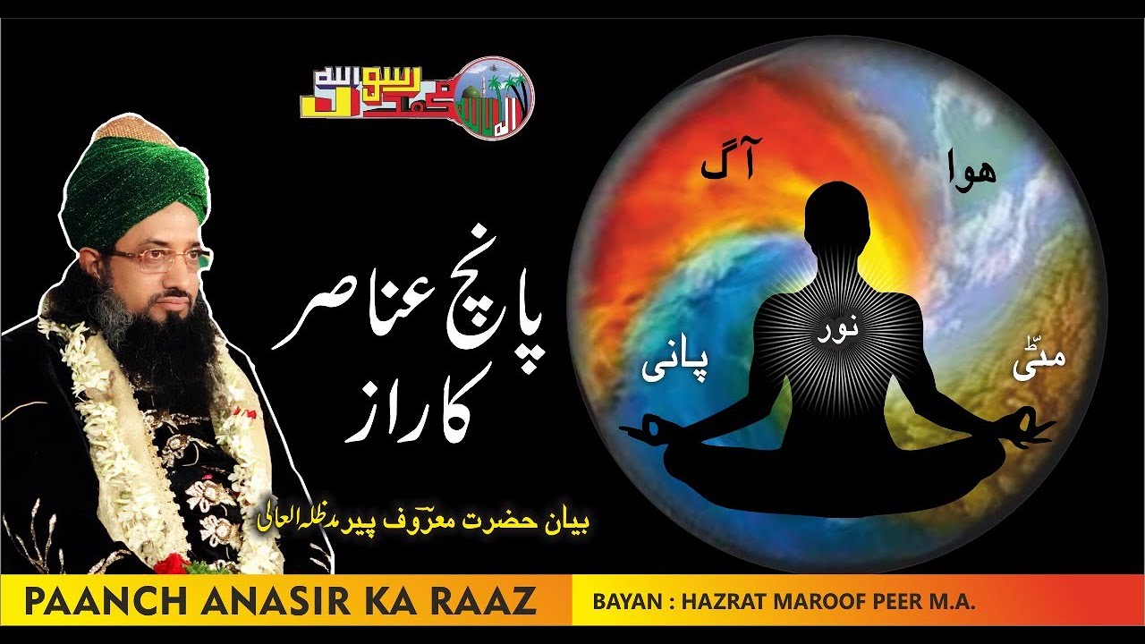 PAANCH ANASIR KA RAAZ / 5 ELEMENTS - BAYAAN BY SARKAR MAROOF PEER