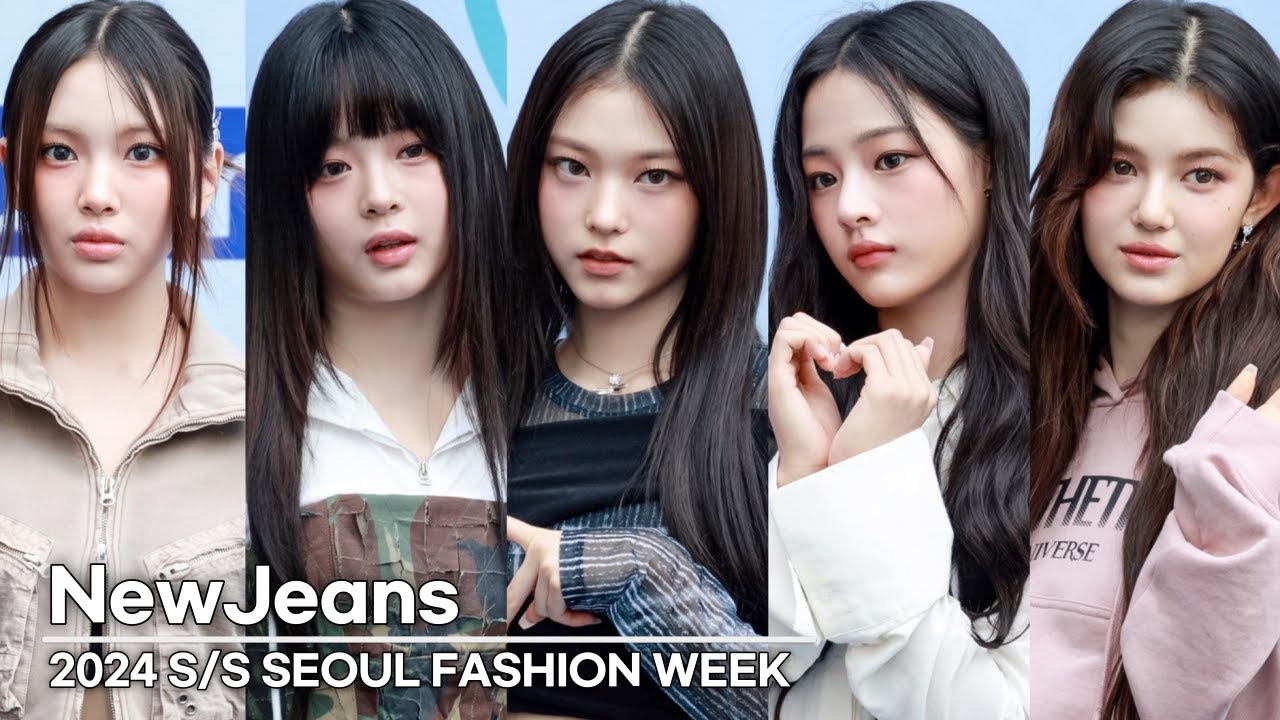 NewJeans(뉴진스) 줌인을 부르는 비주얼 | NewJeans Seoul Fashion Week [4K]