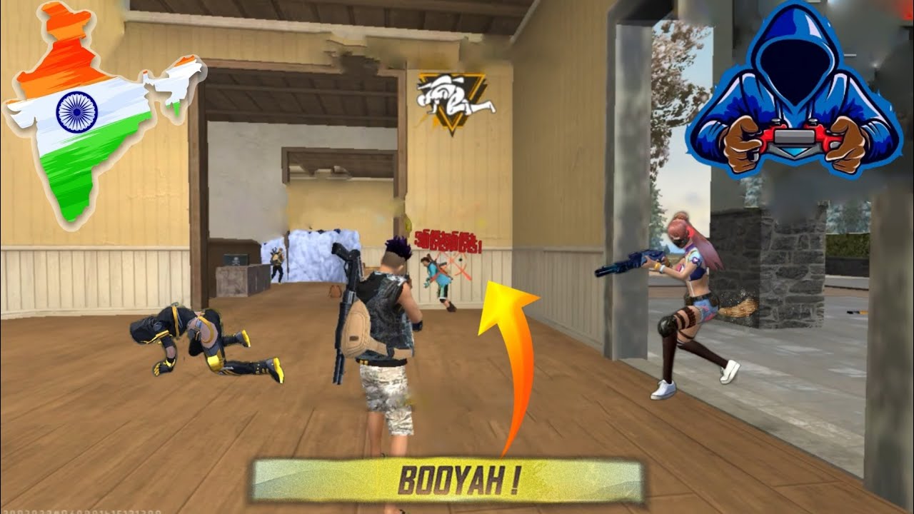 New Pink Pe Hitliste Kar Diya / Free Fire Gameplay Video 2024 