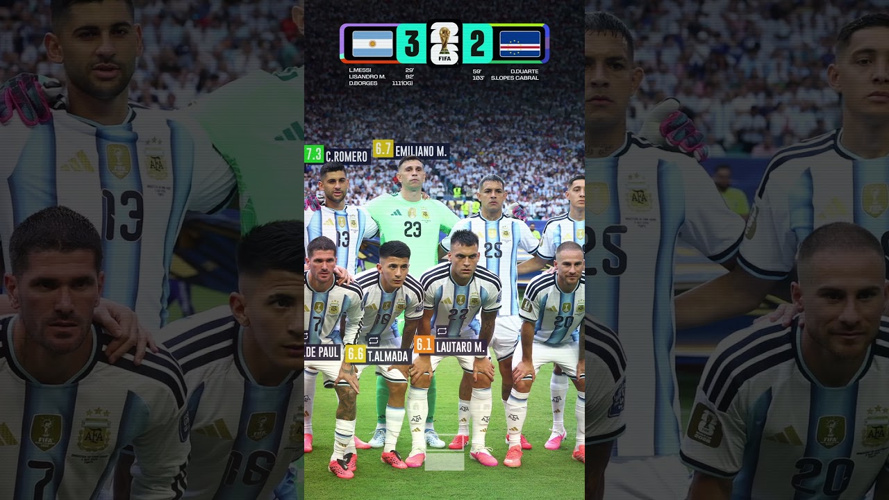 🇦🇷MESSI'S JOURNEY CONTINUES | v Cabo Verde | FIFA World Cup 2026 Round of 32