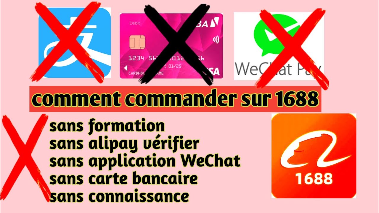 SANS FORMATION : comment commander sur 1688(site chinois)