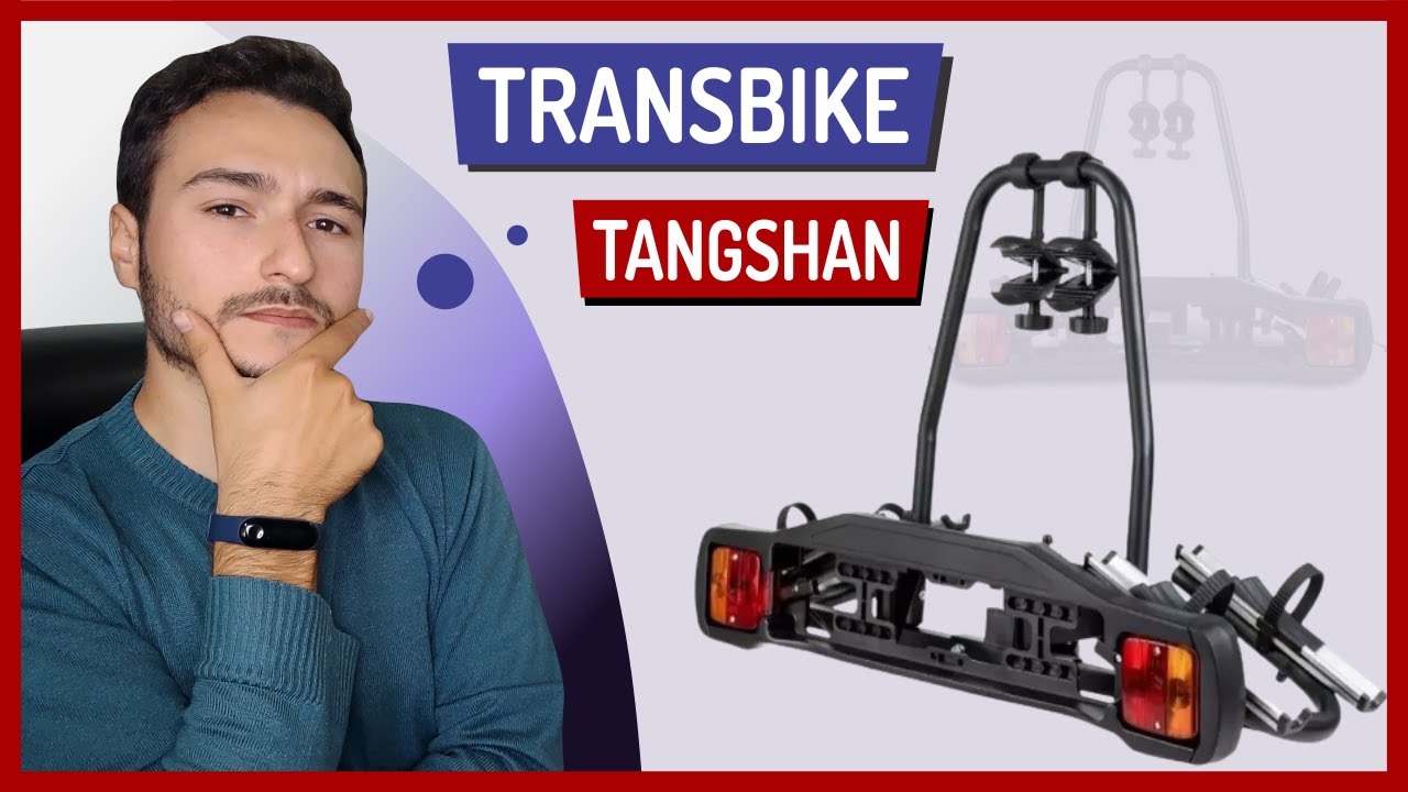 TRANSBIKE RACK TANGSHAN ENGATE 2 BIKES COM SINALIZADOR VALE A PENA? | UNBOXING & REVIEW