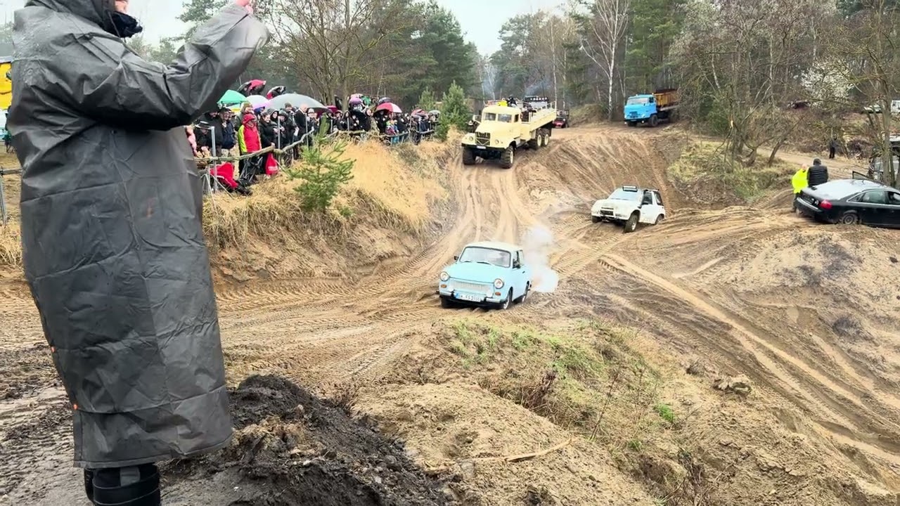 Trabant 601 im Offroad Park Wischer