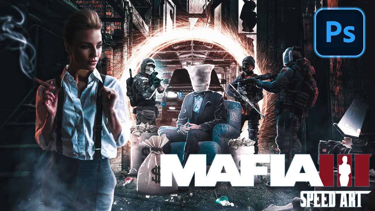 MAFİA III  | Speed Art (Photoshop)