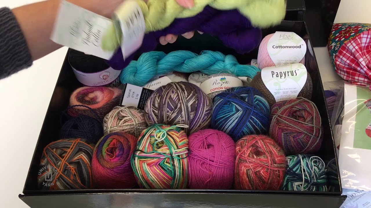 Unboxing Universal Yarn