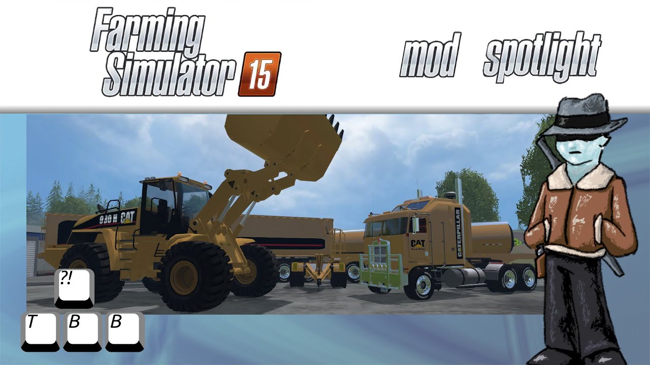 Farming Simulator 15 Mod Spotlight - Cats Are Loose!