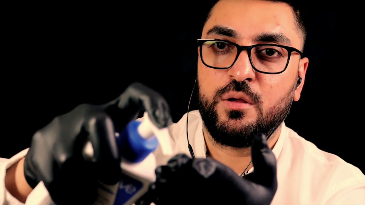 Asmr/Dermatologist Doctor/Roleplay/Skin Exam