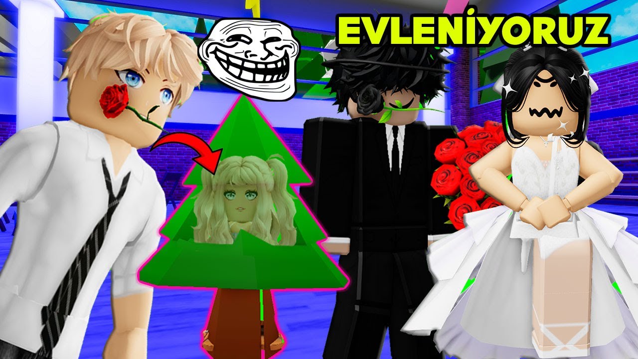 AŞIRI KAMUFLAJ(Saklanıp) Türk Düğünene Katılıp TROLLEDİM😂(Roblox Brookhaven 🏡rp)