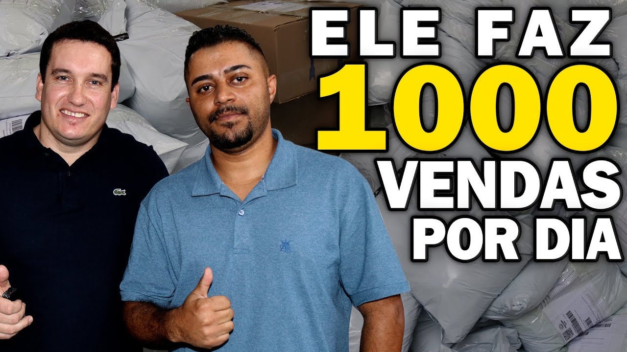 ELE FAZ 1000 VENDAS POR DIA NA INTERNET – CASE DE SUCESSO