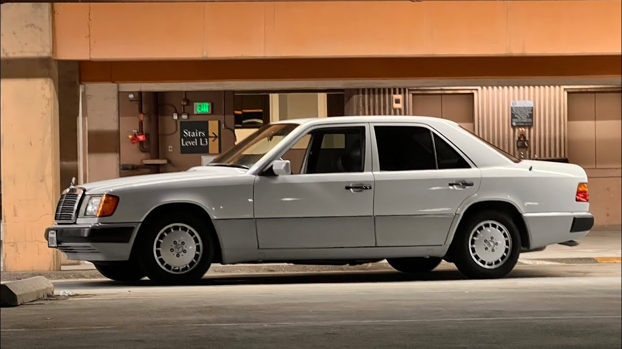 Cold Starting my Mercedes W124
