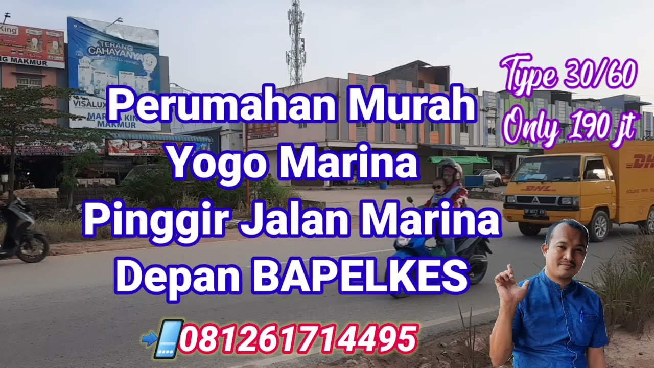 Perumahan Yogo Marina Batam // Rumah Siap Huni murah hanya 190 jutaan // Type 30/60