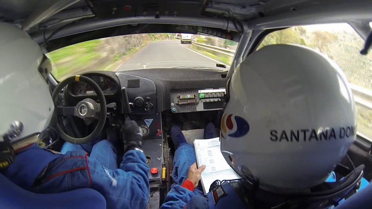 Onboard Rally Santa Brigida 2018. Javier Cruz Dani Abou TC.1