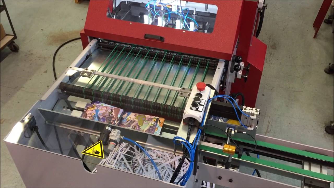 Trim&Perf Duplex card production with Simple Deck for offset and digital printing cardboard