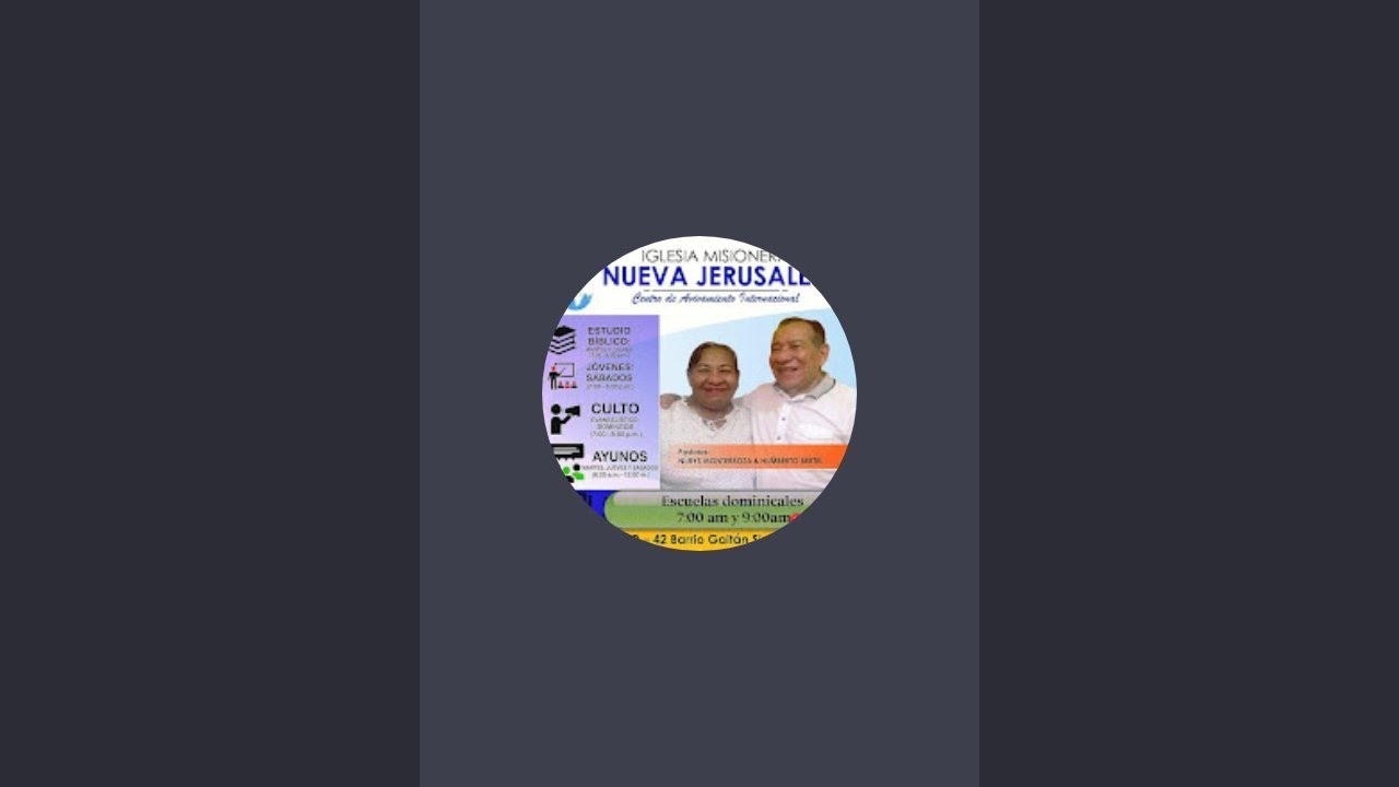 Iglesia Misionera Nueva Jerusalén  está en vivo