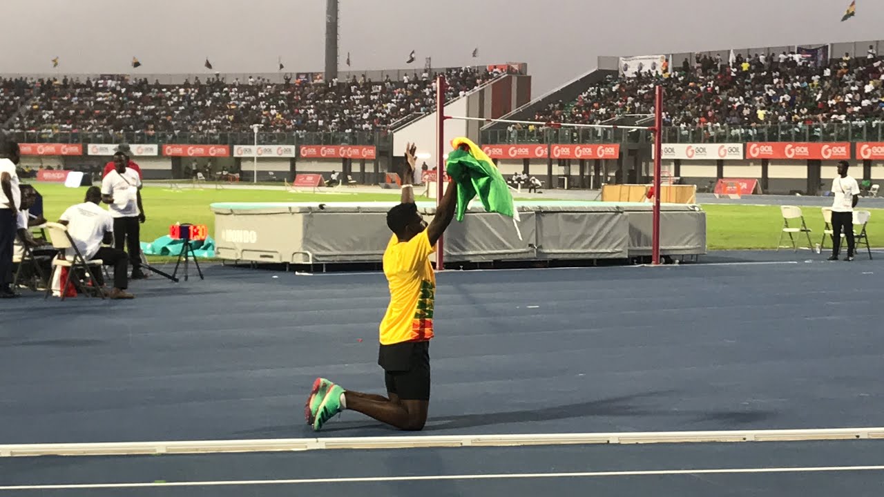 Ghana Set a new Mens High jump Record in the All African Games 2023