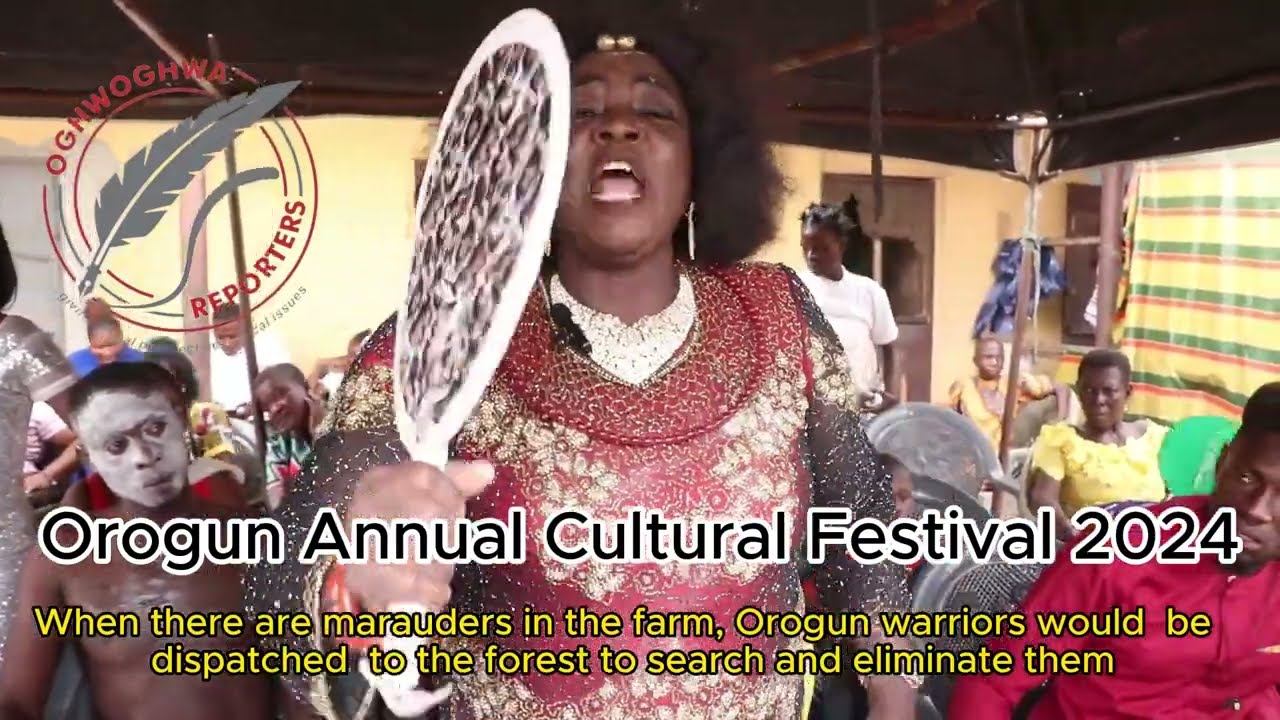 Chief Mrs Victoria Amajatoja @ Orogun Annual Cultural Festival