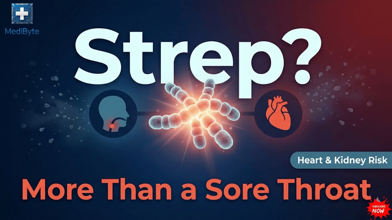 What is Streptococcus? How can a simple sore throat lead to serious disease? MediByte