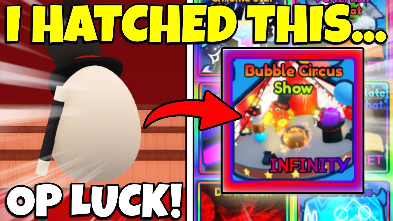 Я вылупил его из волшебного яйца в игре Bubble Gum Simulator Infinity! | BGSI