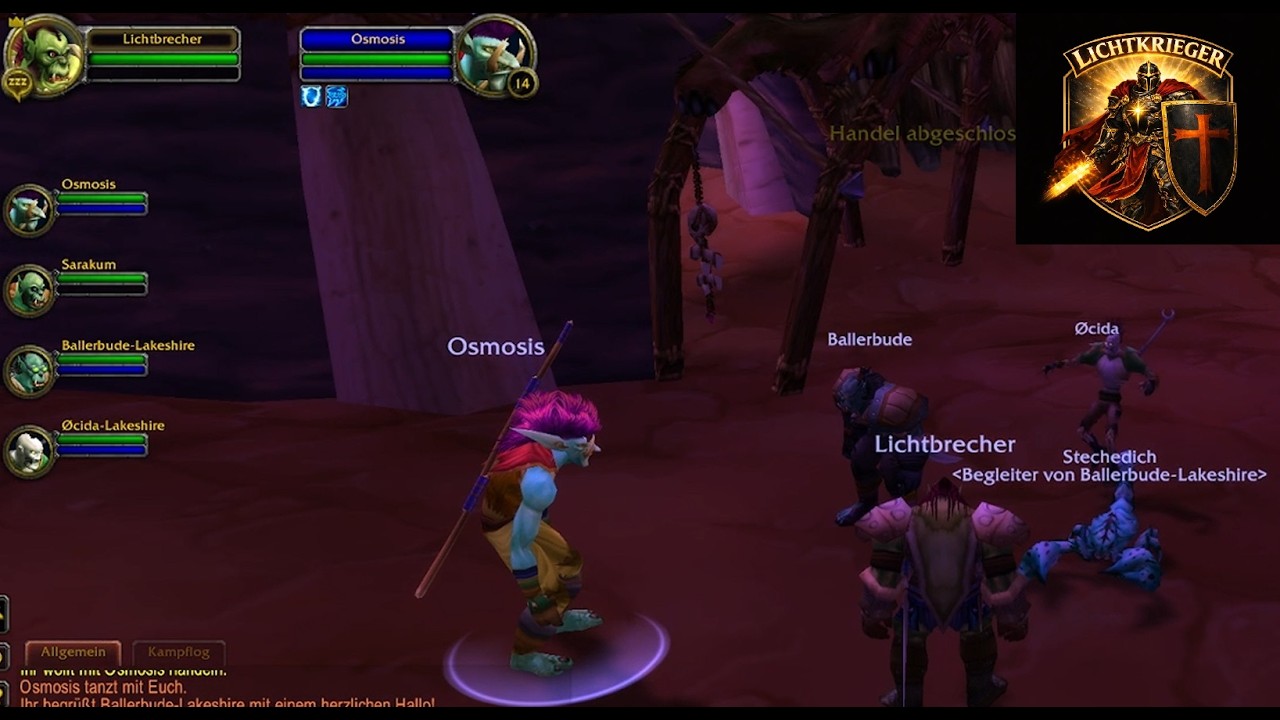 WOW classic normal Krieger im Ragefireabgrund