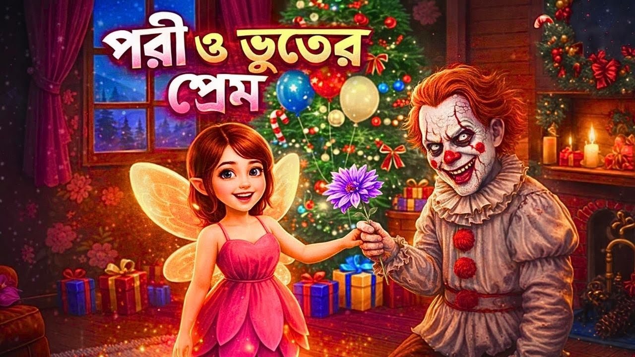 পরী ও ভুতের প্রেম | ভুতের গল্প | Bangla bhuter story | Bhuter cartoon