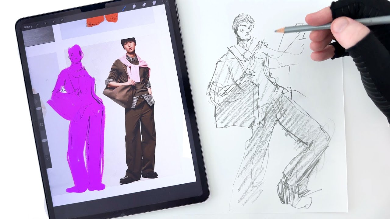 Super Simple Method To Improve Any Fashion Illustration