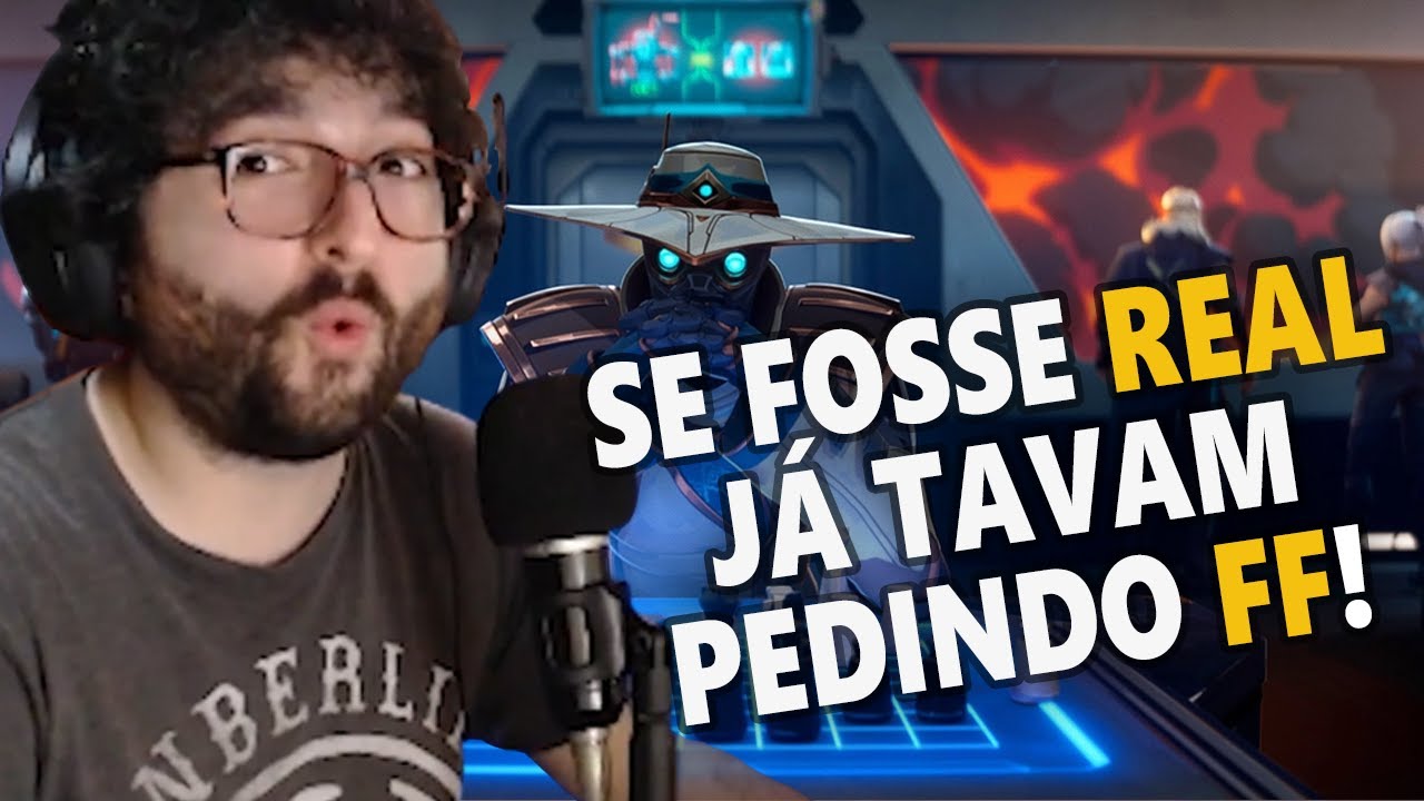 QUE ISSO CARA! CAP REAGINDO A ANIMAÇÃO AQUECIMENTO VALORANT (1 mês depois) | Cortes do capclaw