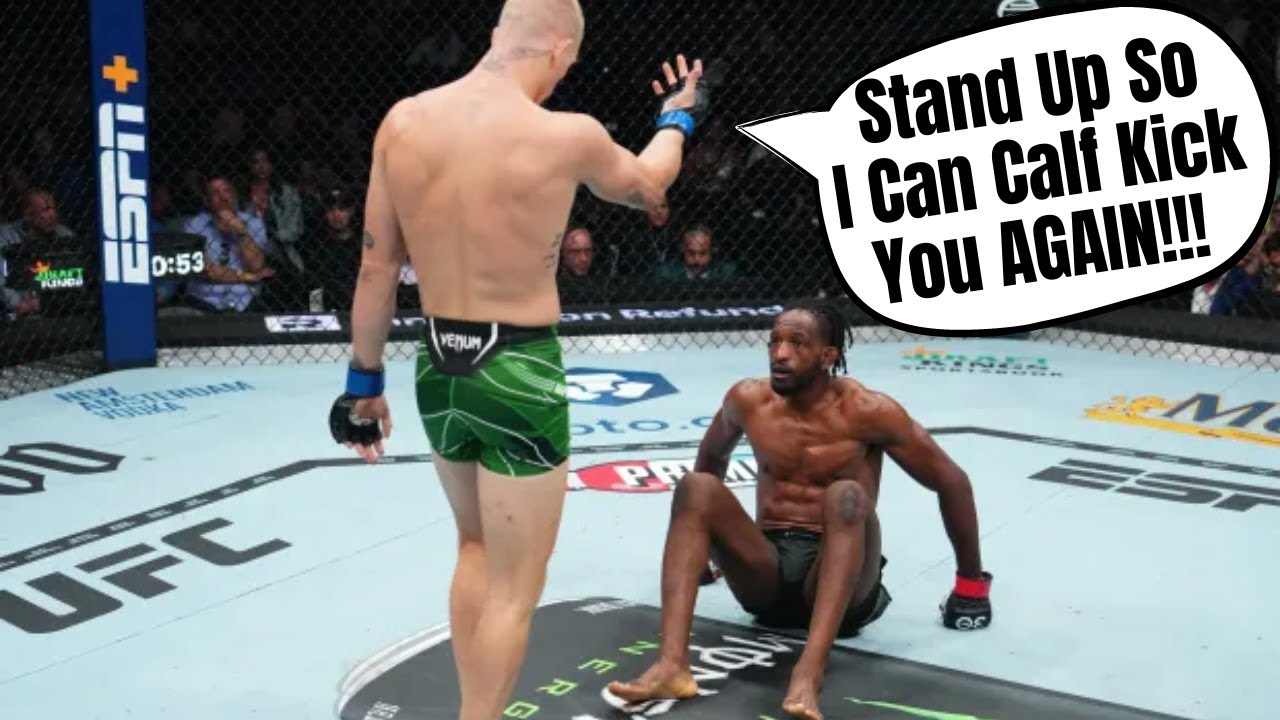 Ian Garry Chews Up The Leg | How To Defend Calf Kicks