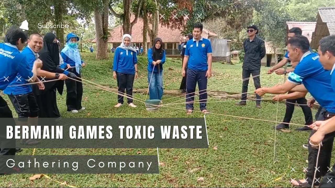 Gathering Outbound Bumi Mandiri Bermain Games Toxic Waste