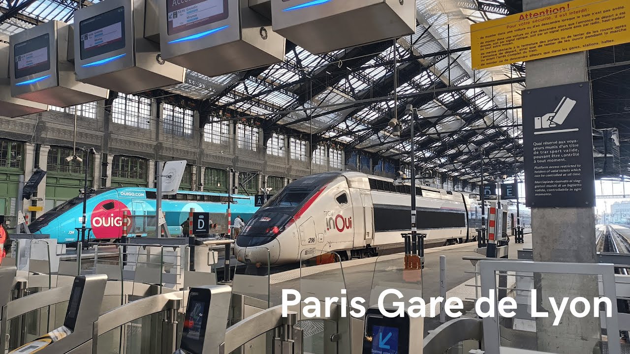 De Paris à Lyon en première classe - TGV Inoui
