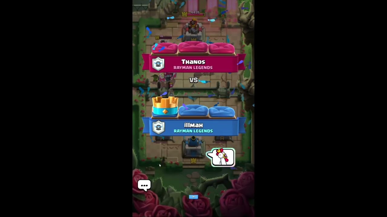 getting humbled badly in clash royale