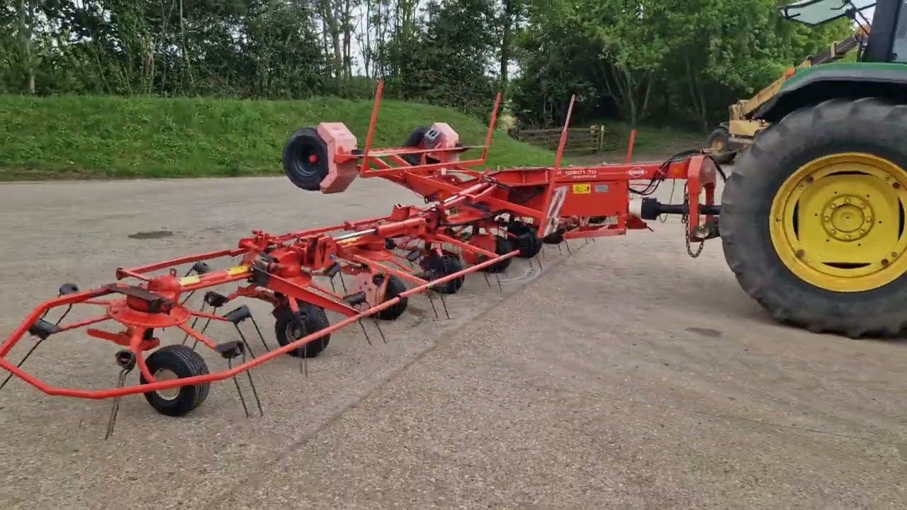 2007 Kuhn GF 10601 TO Digidrive hay tedder   21679