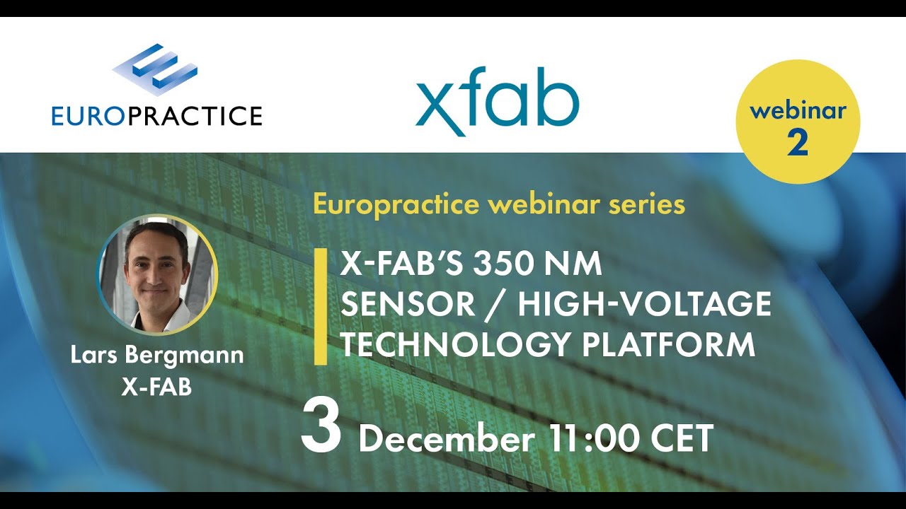 Технологии S12 X-FAB: сенсор E2 X-FAB 350 нм / высоковольтная технологическая платформа