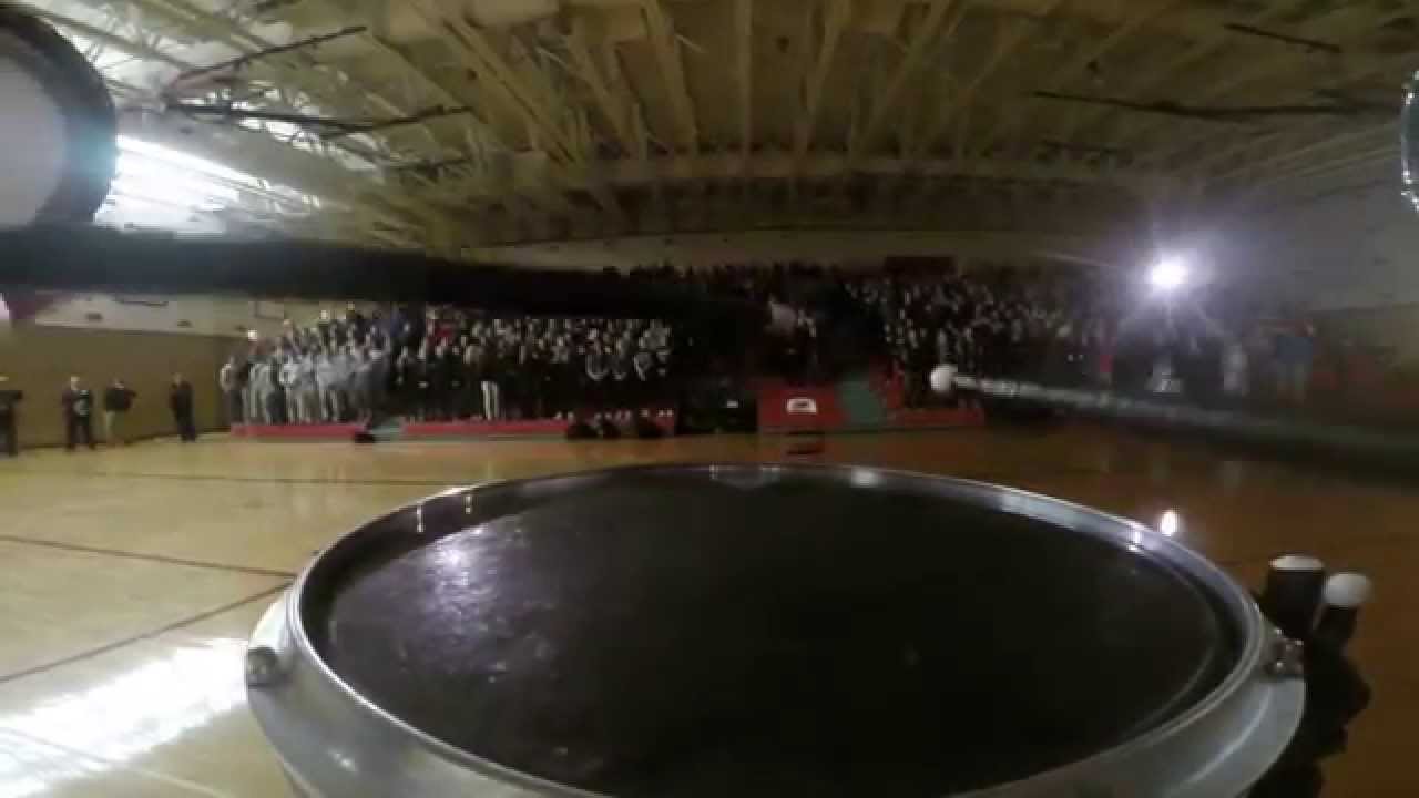 2015 Red River Pep Rally Snare Drum Cam