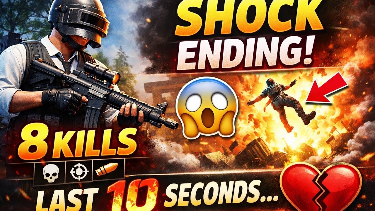8 Kills… But This Ending Was UNEXPECTED 😳🔥End tak dekhna… last 10 seconds will shock you 😳🔥