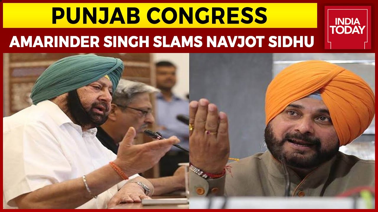 Amarinder Singh Slams Navjot Sidhu, Says 'Sidhu Left Competence On Cricket Field'