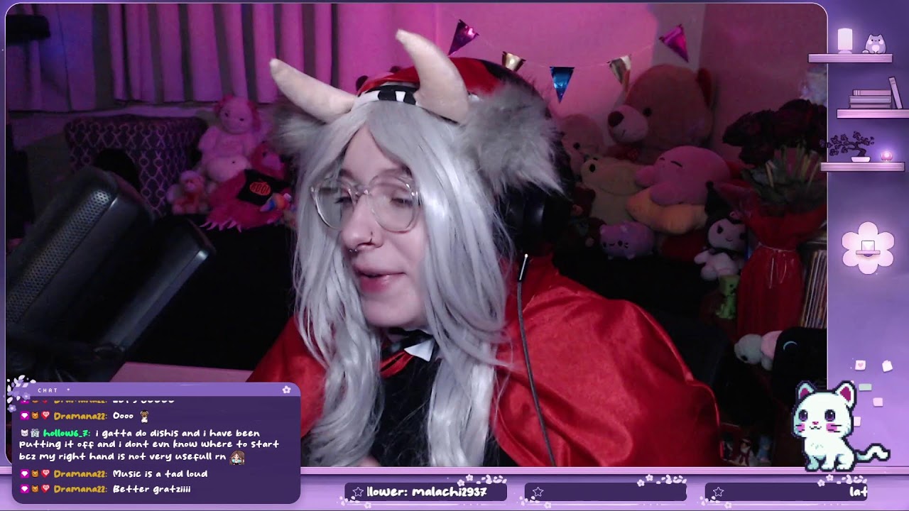 CULT OF THE LAMB WITH CHAT (FIRST TIME) ⸜(｡˃ ᵕ ˂ )⸝♡ + cosplay!!