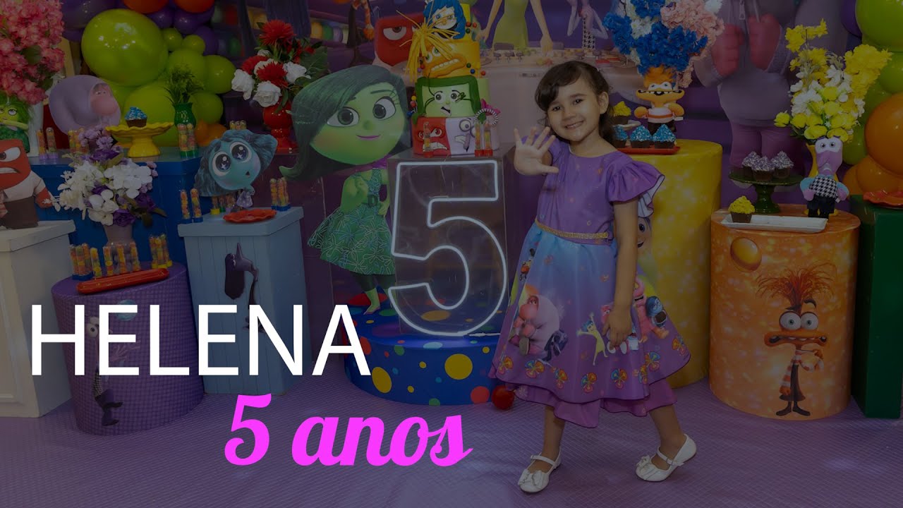 Teaser Aniversário Helena 5 anos