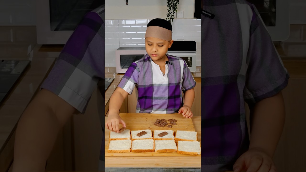 Roti coklat goreng 2 bahan. Jom buat!
