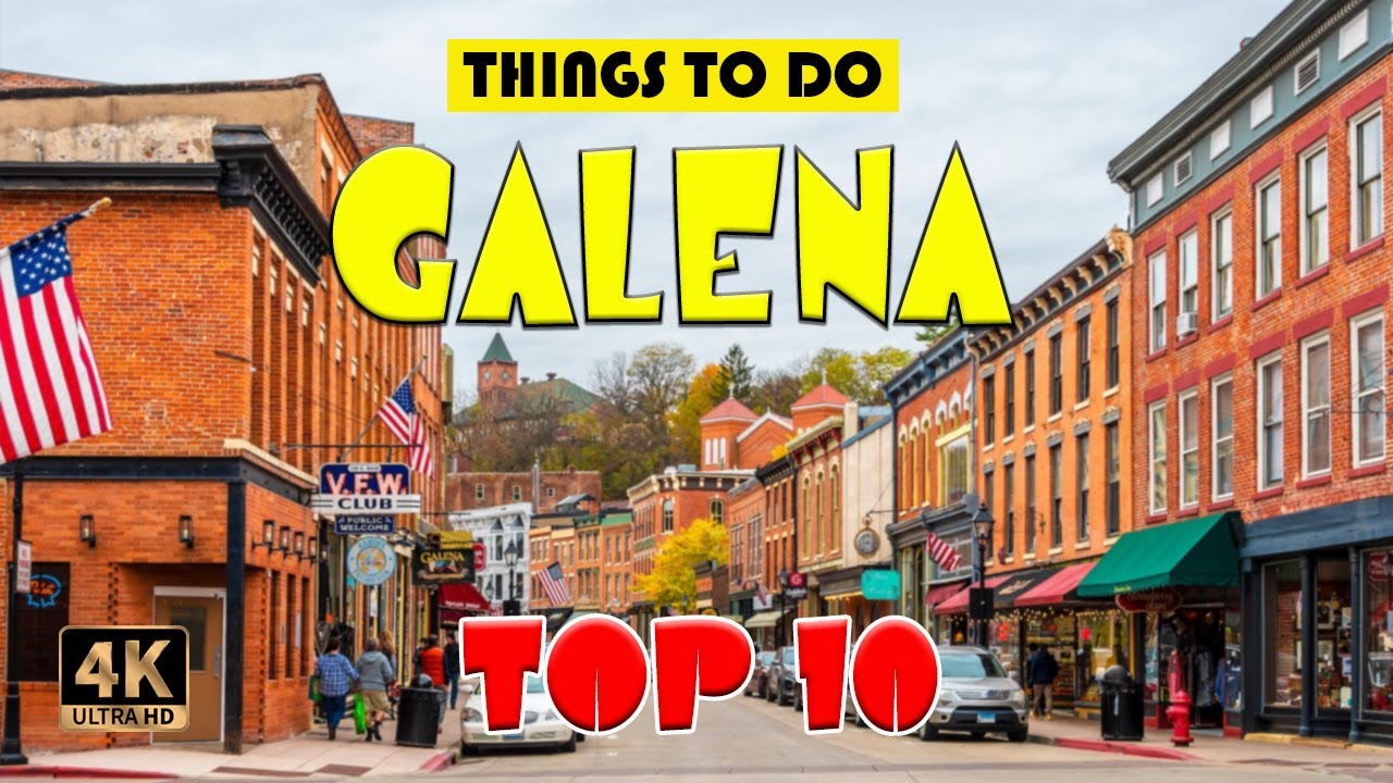 Galena (Illinois) ᐈ Things to do | Best Places to Visit | Galena Travel Guide 4K