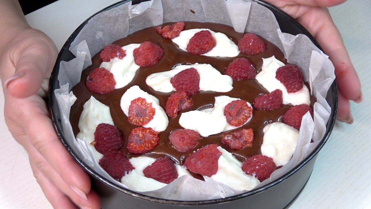 TORTA AL CIOCCOLATO CON CREMA DI RICOTTA  sta facendo impazzire il mondo! 😍 😍 RICETTA FACILE!