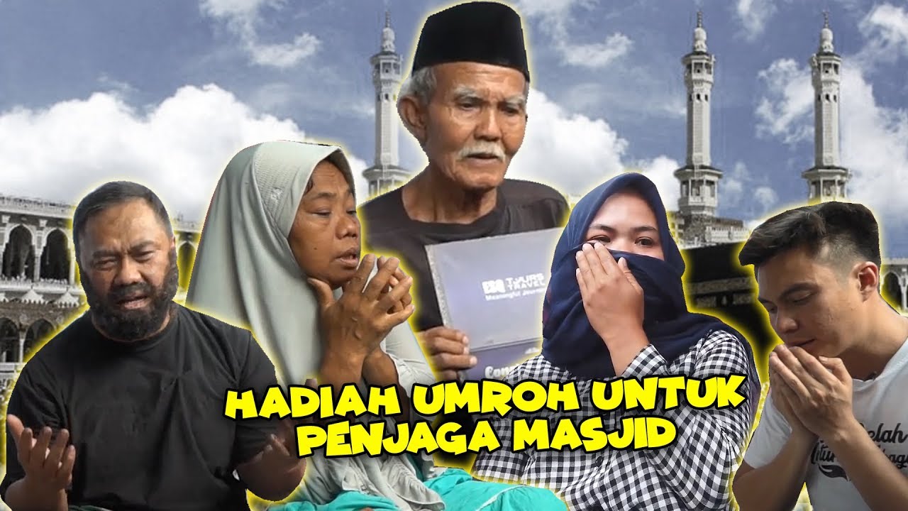 DITUDUH MALING .. balik lagi kasih UMROH untuk KAKEK PENJAGA MESJID..