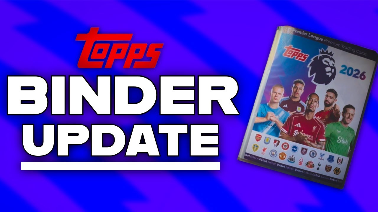 TOPPS PREMIER LEAGUE 25/26 BINDER UPDATE (NUMBERED CARDS, AUTOGRAPHS???)