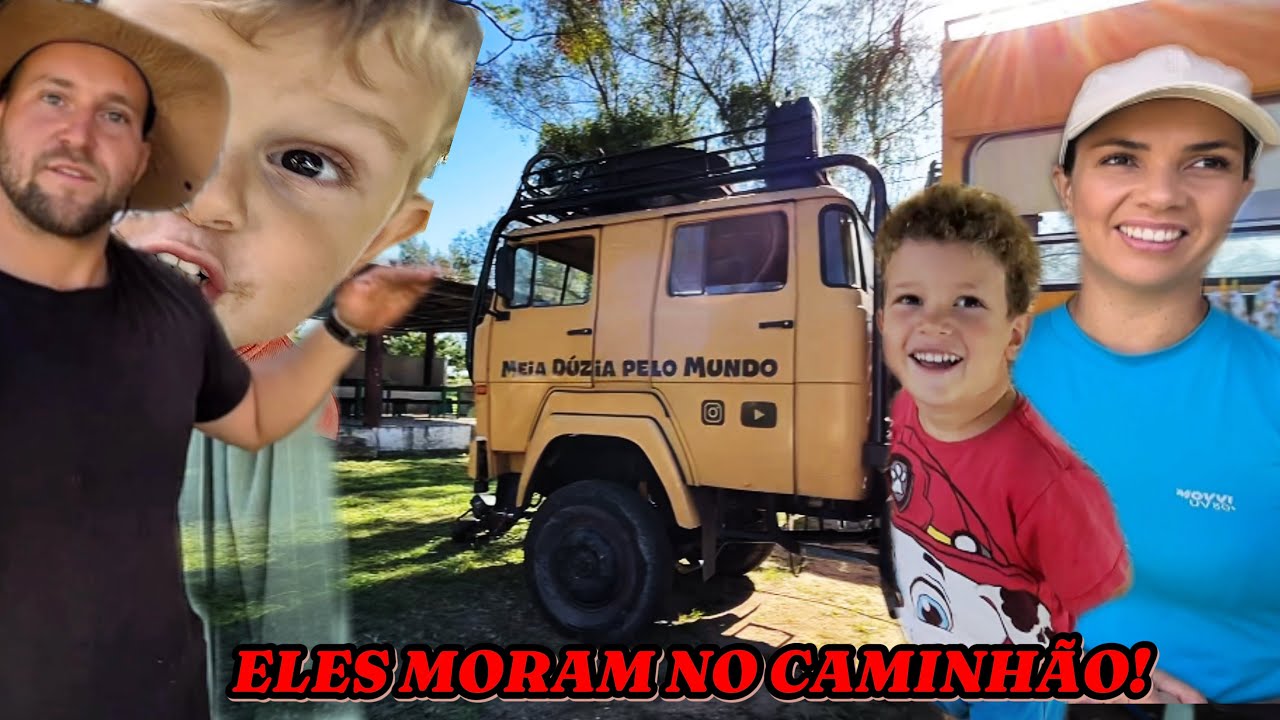 FAMÍLIA ABANDONA TUDO PARA VIVER SONHO DE MORAR EM UM CAMINHÃO AVALIADO EM MAIS DE 500 MIL REAIS!