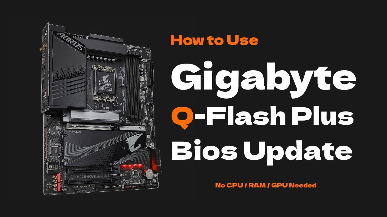 How to Use Gigabyte Q-Flash Plus