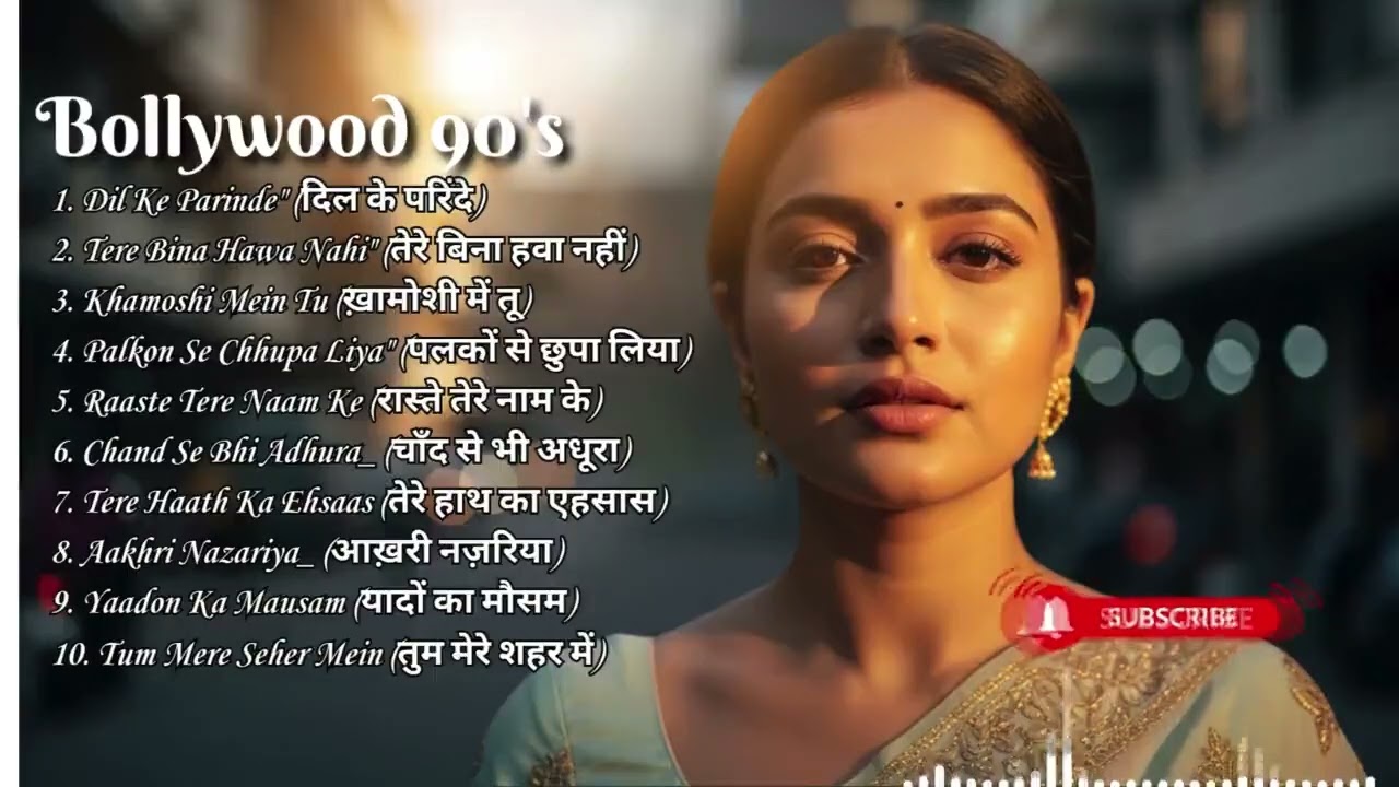 90s Romantic Bollywood Playlist | Hindi Love Classics Everyone Remembers