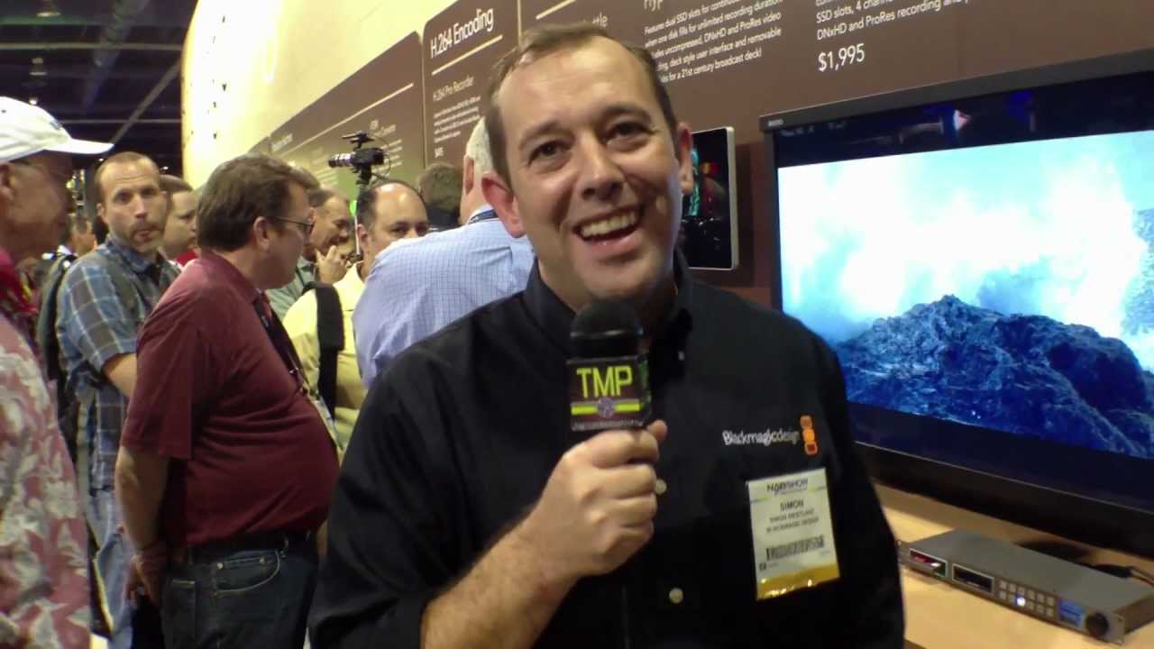 BlackMagic Design at NAB 2012 : Hyperdeck Studio
