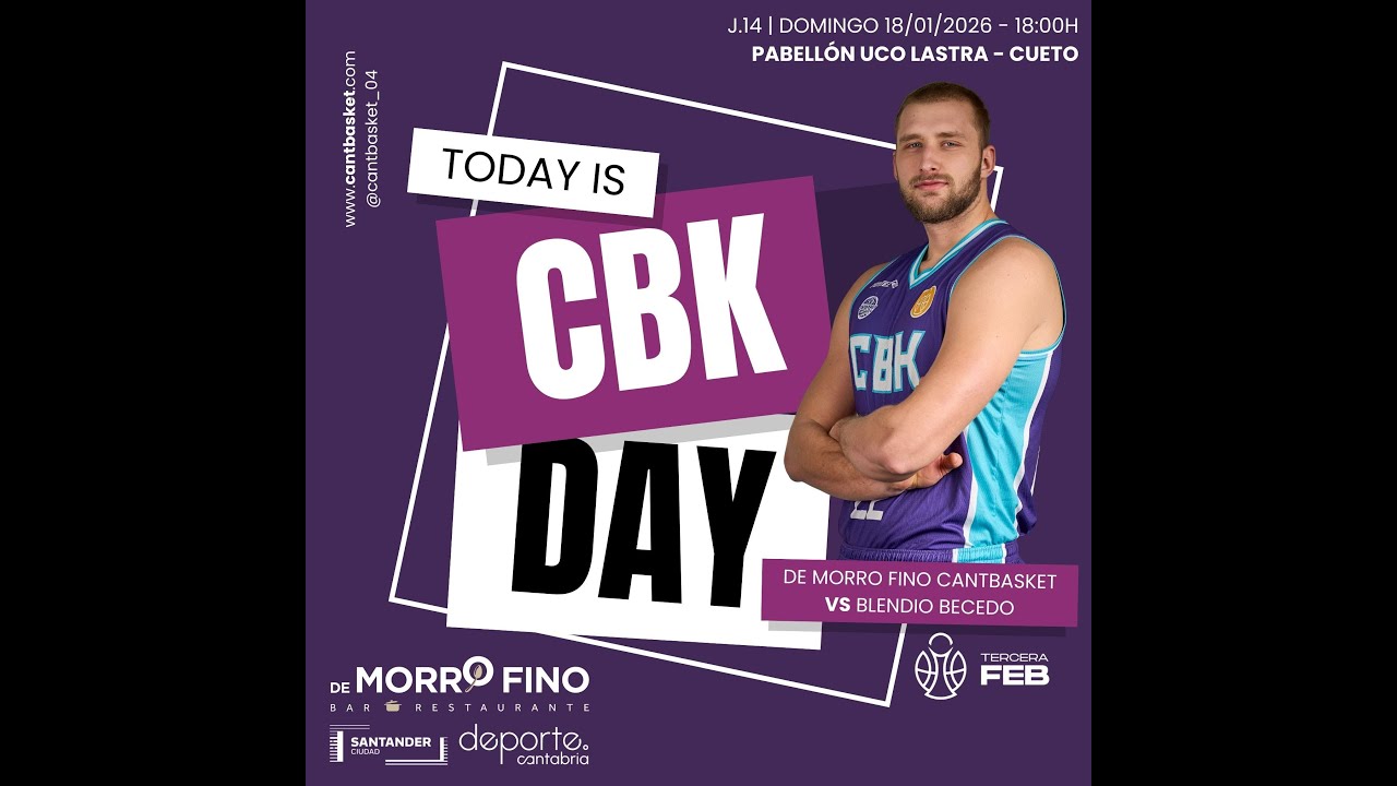 🏀 #TerceraFEB | De Morro Fino Cantbasket 🆚  Blendio Becedo